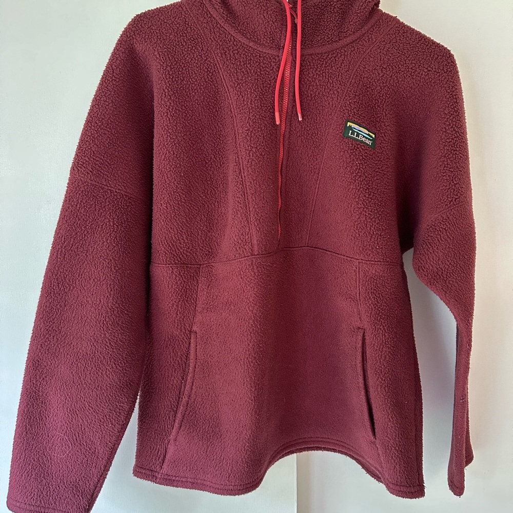 L.L. Bean Fleece Half Zip Pullover
